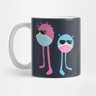 Virus Germs Illustration Mug